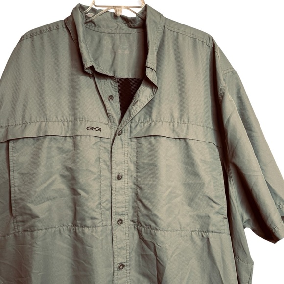 Bundle Lot 2 Gameguard 3XL Fishing Outdoor Performance Solid Shirts Green Black - Picture 5 of 8